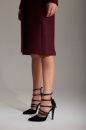 Otto İnce Topuk 10 Cm Siyah Stiletto