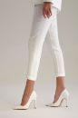 153 01 İnce Topuk 10 Cm Beyaz Mat Stiletto