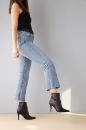 Darker İnce Topuk 8 Cm Siyah Mat Bot