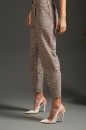 Monica İnce Topuk 10 Cm Beyaz Mat Stiletto
