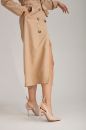 Thumper İnce Topuk 8 Cm Nude Mat Stiletto
