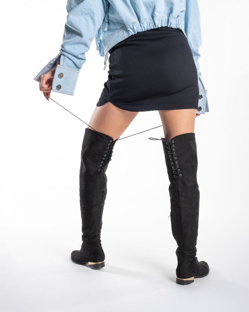 jodi--arkadan-bagcikli-diz-ustu-SİYAH SÜET-M02999-0013133_0